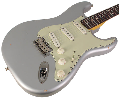 Nash S63 Guitar, Inca Silver, Light Aging