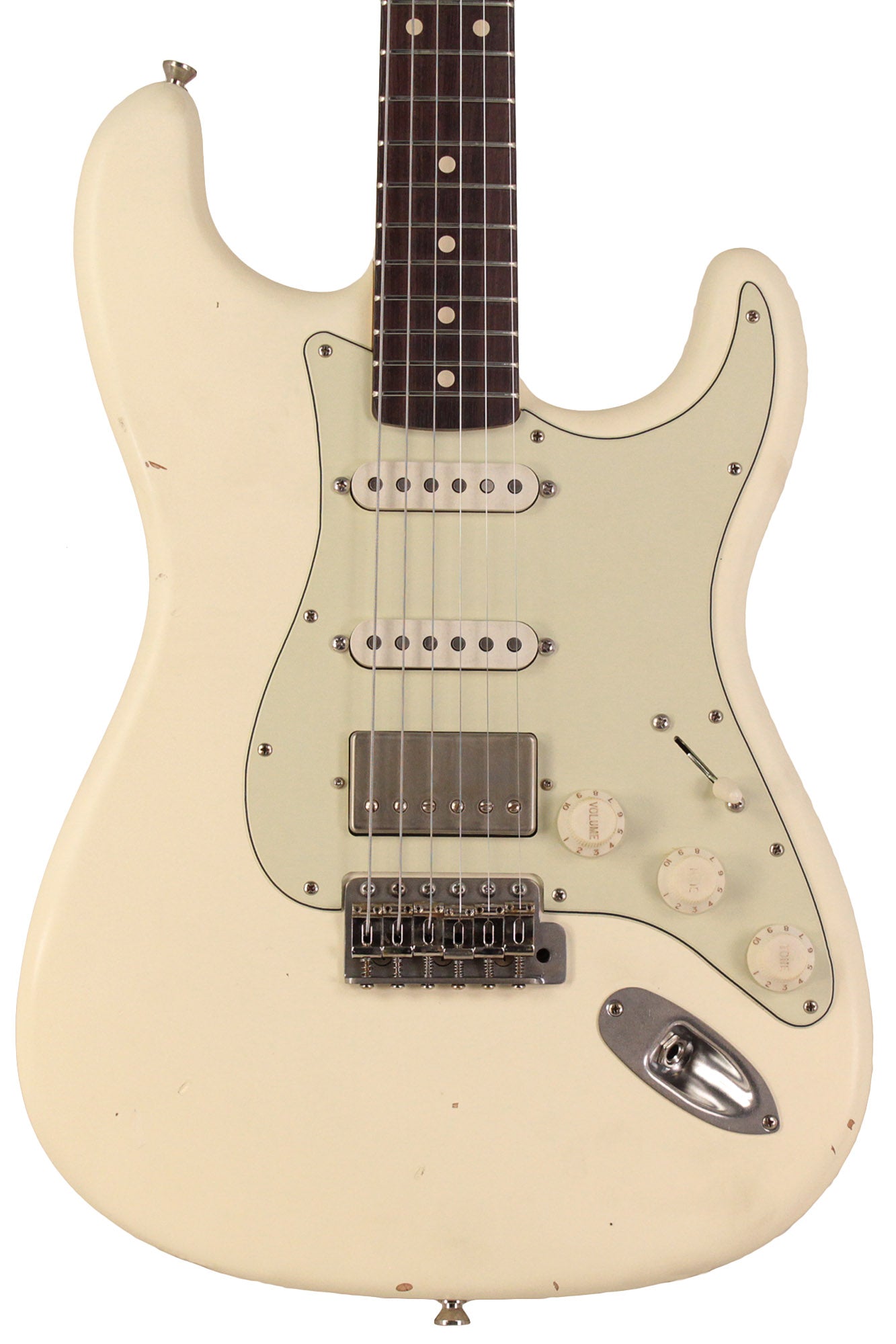 Nash S63 Guitar, Olympic White, HSS | Humbucker Music Nash S63 Guitar, Olympic White, HSS | Humbucker Music
