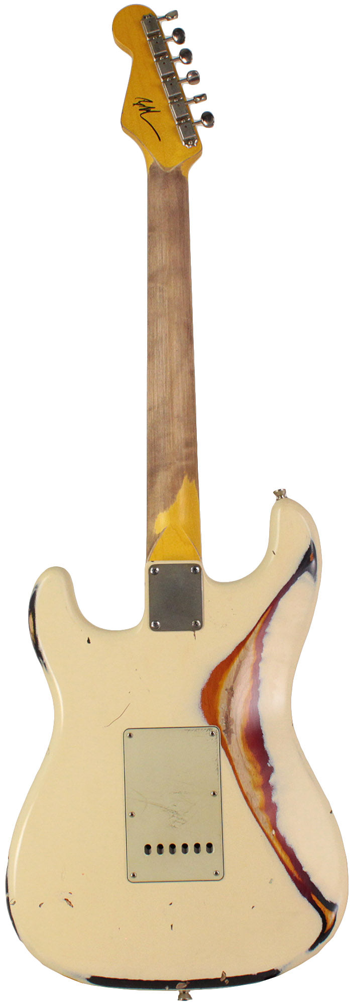 Nash Guitars S63 Olympic White 良品特価 Nash S63 Guitar, Olympic White, HSS | Humbucker Music