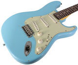 Nash S63 Guitar, Sonic Blue, Light Aging