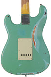 Nash S63 Guitar, Surf Green over 3 Tone Sunburst