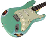 Nash S63 Guitar, Surf Green over 3 Tone Sunburst