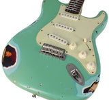 Nash S63 Guitar, Surf Green over 3 Tone Sunburst