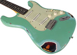 Nash S63 Guitar, Surf Green over 3 Tone Sunburst