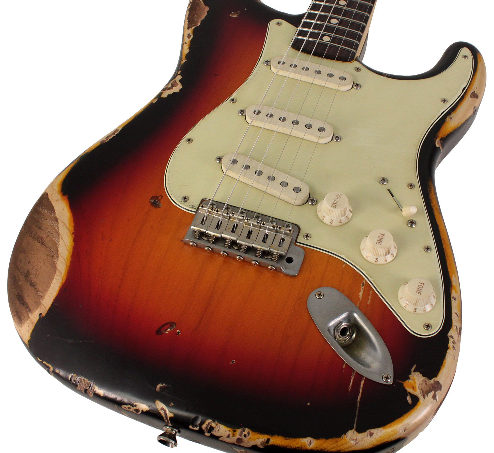 Nash S63 Guitar, 3-Tone Sunburst, Heavy Aging | Humbucker Music Nash S63 Guitar, 3-Tone Sunburst, Heavy Aging | Humbucker Music