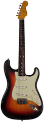 Nash S63 Guitar, 3-Tone Sunburst, Light Aging