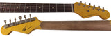 Nash S-63 Guitar, Vintage White, Tortoise Shell, Light Aging