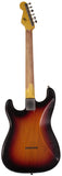Nash S63 Guitar, 3-Tone Sunburst, Hard Tail, Light Aging