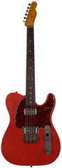 Nash T2HB Guitar, Lollartrons, Gretsch Orange, Light Aging