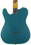 Nash T63DB Guitar, Double Bound, Ocean Turquoise Metallic, Light Aging