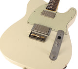 Nash T2HB Guitar, Olympic White, Light Aging