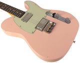 Nash T2HB Guitar, Shell Pink, Light Aging