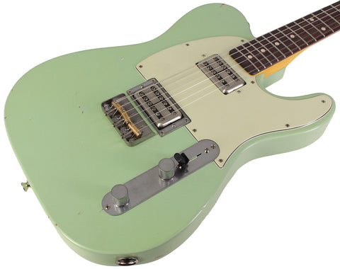 Nash T-2HB Guitar, Surf Green, Lollartrons