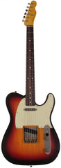 Nash T63DB Guitar, Double Bound, 3-Tone Sunburst, Light Aging