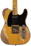 Nash T-52 Guitar, Butterscotch Blonde, Extra Heavy Relic