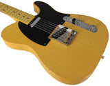 Nash T52 Guitar, Butterscotch Blonde, Light Aging - Humbucker Music