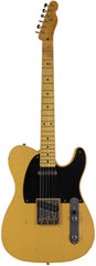 Nash T52 Guitar, Butterscotch Blonde, Light Aging