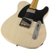 Nash T52 Guitar, Mary Kaye White, Humbucker, Light Aging