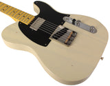 Nash T52 Guitar, Mary Kaye White, Humbucker, Light Aging