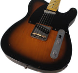 Nash T52 Guitar, Two Tone Burst, Light Aging