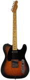 Nash T52 Guitar, Two Tone Burst, Light Aging