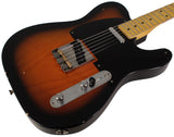 Nash T52 Guitar, Two Tone Burst, Light Aging