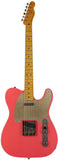 Nash T57 Guitar, Fiesta Red, Light Aging