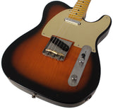 Nash T57 Guitar, 2-Tone Sunburst, Light Aging, Gold Pickguard