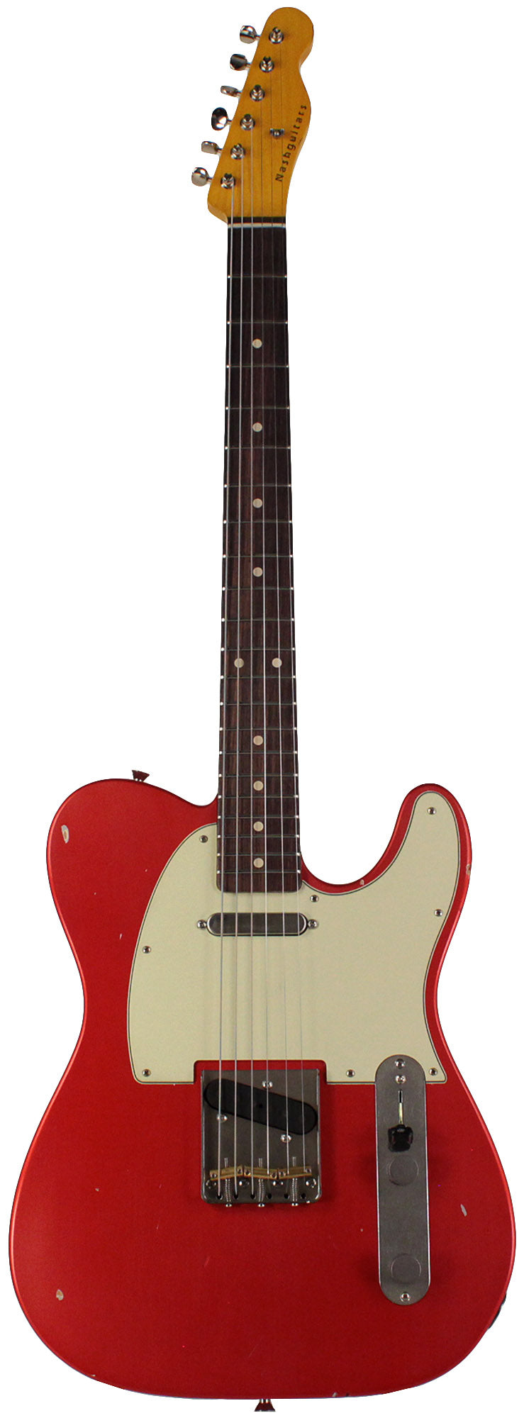 Nash T63 Guitar, Candy Apple Red, Light Aging | Humbucker Music Nash T63 Guitar, Candy Apple Red, Light Aging | Humbucker Music