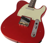Nash T-63 Guitar, Candy Apple Red, Light Aging