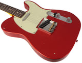 Nash T-63 Guitar, Candy Apple Red, Light Aging