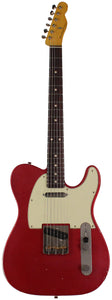 Nash T63 Guitar, Candy Apple Red, Light Aging