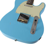 Nash T-63 Guitar, Daphne Blue, Light Aging