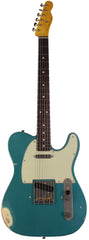 Nash T-63 Guitar, Ocean Turquoise, Light Aging