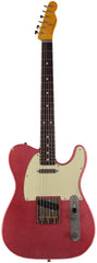 Nash T-63 Guitar, Pink Sparkle, Light Aging