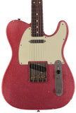 Nash T63 Guitar, Pink Sparkle, Light Aging