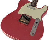 Nash T63 Guitar, Pink Sparkle, Light Aging