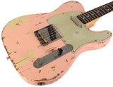 Nash T63 Guitar, Shell Pink, Extra Heavy Aging