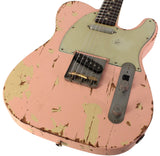Nash T63 Guitar, Shell Pink, Extra Heavy Aging