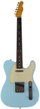 Nash T-63 Guitar, Sonic Blue, Light Aging