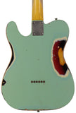 Nash T63 Guitar, Surf Green over 3 Tone Sunburst