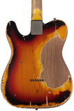 Nash T63 Guitar, 3-Tone Sunburst, Extra Heavy Aging