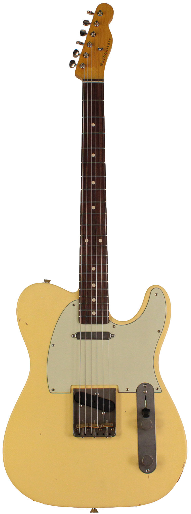 Nash T63 Guitar, Vintage White, Light Aging | Humbucker Music