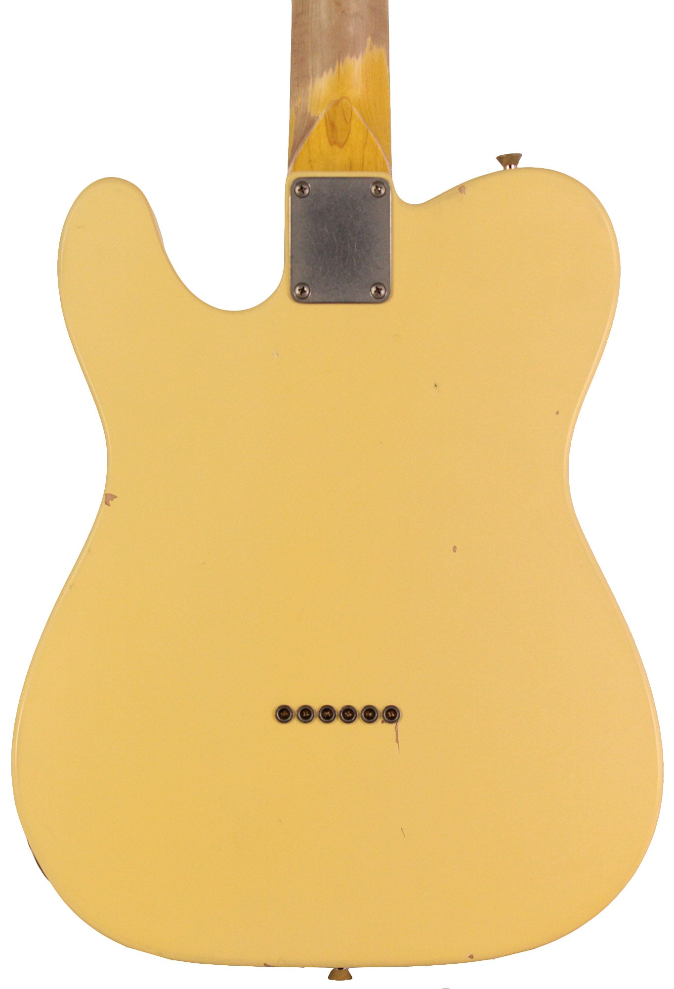 Nash T63 Guitar, Vintage White, Light Aging | Humbucker Music