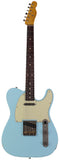 Nash T-63 Guitar, Sonic Blue, Light Aging