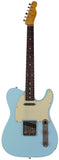 Nash T63 Guitar, Sonic Blue, Light Aging