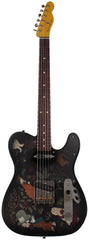 Nash T68 Guitar, Custom Alice in Wonderland, Light Aging