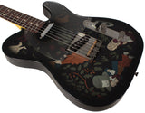 Nash T68 Guitar, Custom Alice in Wonderland, Light Aging