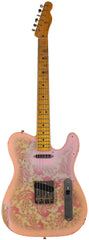 Nash T-68 Guitar, Pink Paisley, Medium Aging