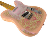 Nash T68 Guitar, Pink Paisley, Medium Aging